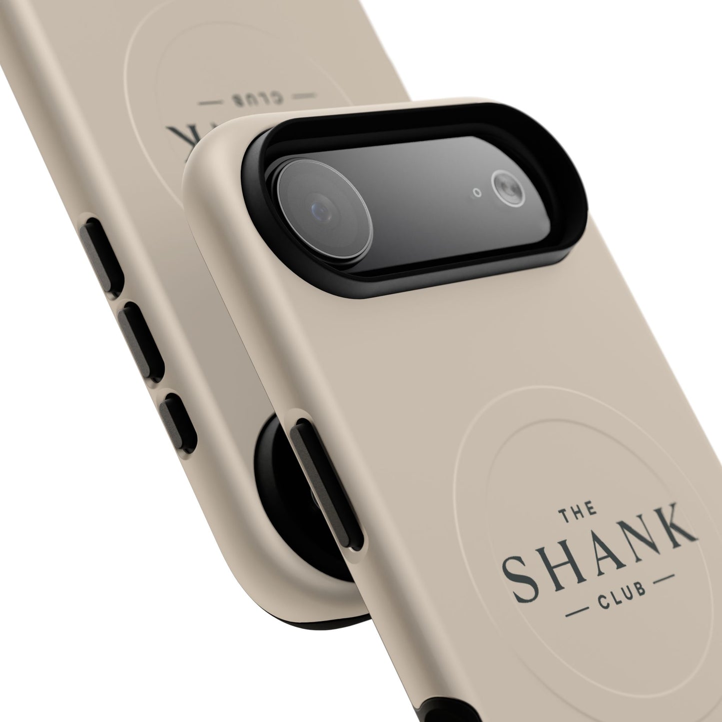 Tough Magnetic Phone Case — "The Shank Club" Logo, Slim Protective MagSafe-Compatible Cover