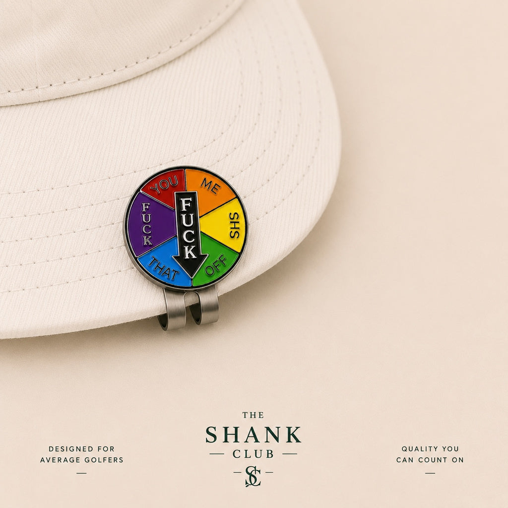 The Shank Club Ball Marker | Rotatable Arrow Lucky Wheel